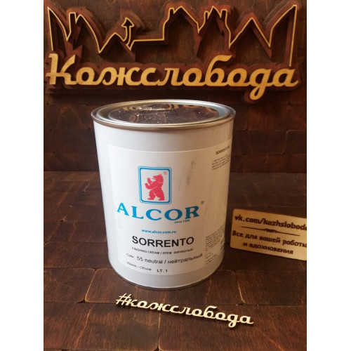 SORRENTO – бесцветный крем на основе натуральных масел и восков. 50 гр.
