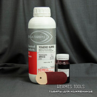 Краска для кожи. Бордовая 430132. Toledo Super