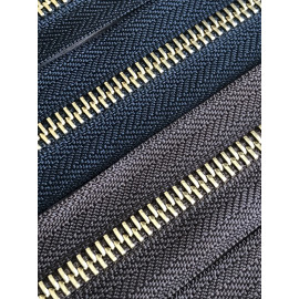 Молния YKK Excella #5 (латунь)