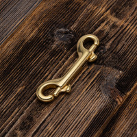 Карабин двойной. Латунь Карабин двойной. Латунь