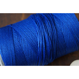 Вощеные нитки URSA, синие, 1 мм., 10 м.