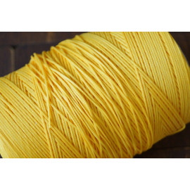 Вощеные нитки URSA, желтые, 1 мм., 10 м.