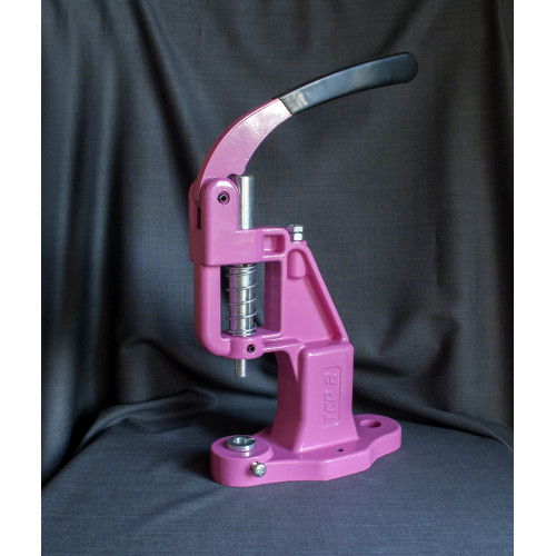 Пресс для установки фурнитуры. Ручной пресс. Розовый