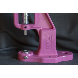 Пресс для установки фурнитуры. Ручной пресс. Розовый