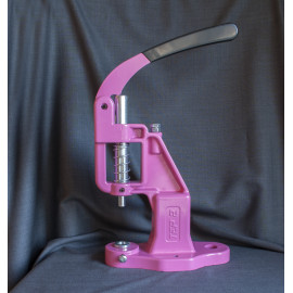 Пресс для установки фурнитуры. Ручной пресс. Розовый