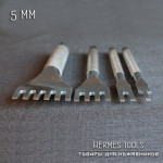 Пробойники строчные, прямые. Шаг 5 мм