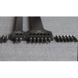 Пробойники для кожи. 4 мм. Со сменными зубъями