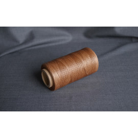 Нить вощеная 0,8 мм. Коричневая. Нитки для кожи