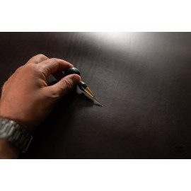 №667 Кожа Walpier Buttero (цвет Foresta)  1,3-1,4мм Лот из 2 листов 20*30 см Уценка