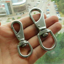 Карабины из нержавейки, 15х68мм и 20х88мм, тип 4