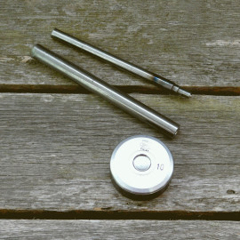 Кнопка альфа, YKK, никель, Япония, 10, 13 и 15мм