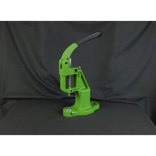 Пресс для установки фурнитуры. Ручной пресс. Зеленый