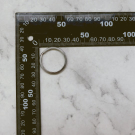Кольца из нержавейки, плоские, диаметр 15, 20, 25, 30 и 35мм