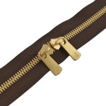 Молния YKK Excella #5 (латунь, 2-стор.)