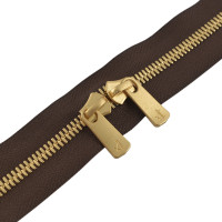 Молния YKK Excella #5 (латунь, 2-стор.) Молния YKK Excella #5 (латунь, 2-стор.)