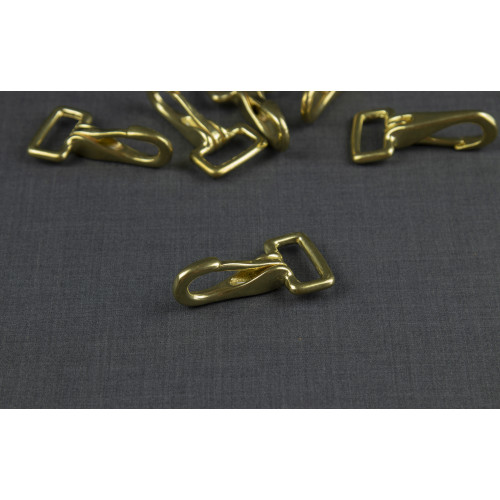 Карабин. Латунь. 68х25 Карабин. Латунь. 68х25