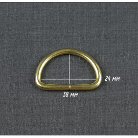Полукольцо. Латунь. 38 мм