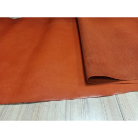 Натуральная кожа юфть 1.2-1.4 мм "Оранж"