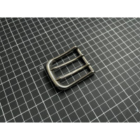 008 Пряжка с двумя шпеньками Никель 40 мм 008 Пряжка с двумя шпеньками Никель 40 мм