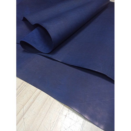 Натуральная кожа юфть 1.8-2.2 мм цвет "Синий"