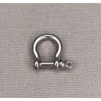 Застежка D образная, шакл, нерж.