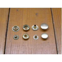 Кнопка Альфа латунь