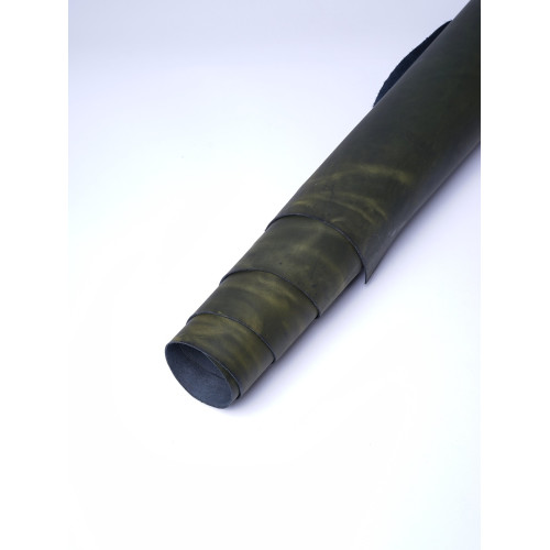Крейзи Нео "Темно-зеленый" 1,8-2,0 мм  на черной бахтарме