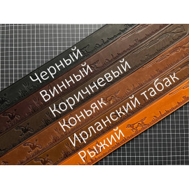 РЗ "Охота" (Ременная заготовка с тиснением)