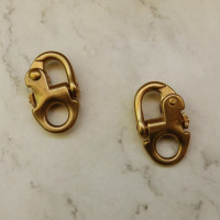 Карабин декоративный, 12х48мм, латунь Карабин декоративный, 12х48мм, латунь