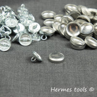 Пуговицы для обтяжки. 14 мм. 50 штук