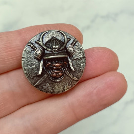 Кончо "Самурай", 31мм, мельхиор-медь