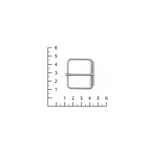Пряжка роликовая 38 мм Никель