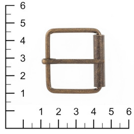 Пряжка роликовая 38 мм Антик