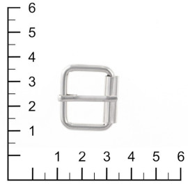 Пряжка роликовая на 25 мм. Никель