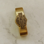 Тренчик (шлевка) с кончо "HD", латунь, 40мм