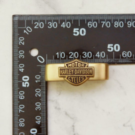 Тренчик (шлевка) с кончо "HD", латунь, 40мм