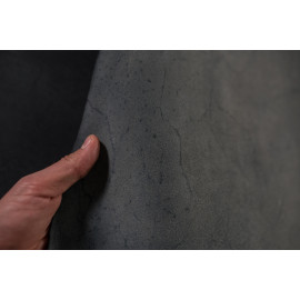 №104 Cinque stelle Техаs Nero (Черный) 1,4-1,5мм 20*30 см Уценка