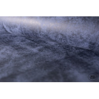 №114 Cinque stelle Texas Дарк Блю 1,2-1,4 мм Лот из 2 листов 20*30 см 2 сорт