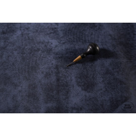 №114 Cinque stelle Texas Дарк Блю 1,2-1,4 мм Лот из 2 листов 20*30 см 2 сорт