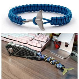 Подвеска декоративная "Китовый хвост", 25х29мм, латунь