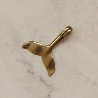 Подвеска декоративная "Китовый хвост", 25х29мм, латунь Подвеска декоративная "Китовый хвост", 25х29мм, латунь