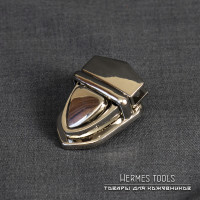 Портфельный замок. Никель