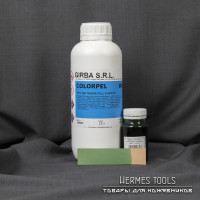 Краска для кожи. 100 мл. Зелёный. GIRBA COLORPEL Краска для кожи. 100 мл. Зелёный. GIRBA COLORPEL