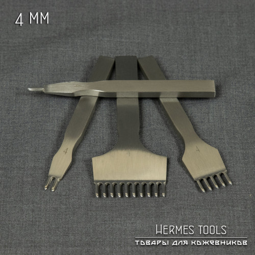 Пробойники ромбовидные, полированные. Шаг 4 мм Пробойники ромбовидные, полированные. Шаг 4 мм