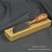 Шерфовальный нож. Лезвие скошенное. Крас. дерево Шерфовальный нож. Лезвие скошенное. Крас. дерево