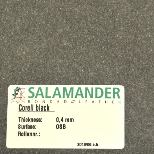 Кожкартон Salamander 0,8мм (33х150см, чёрн.)