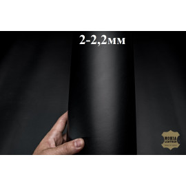 №90 Вакета Nuti Ivo double face Nero 2-2,2мм  Лот из 2 листов 20*30 см 2 сорт