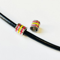 Бусина 6 мм для браслетов сталь B72 Бусина 6 мм для браслетов сталь B72