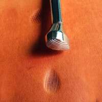 Штамп для тиснения по коже P-207 LS  ⠀