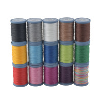 Нитки Xiange 0,52мм MINI (полиэстер, круглая) Нитки Xiange 0,52мм MINI (полиэстер, круглая)